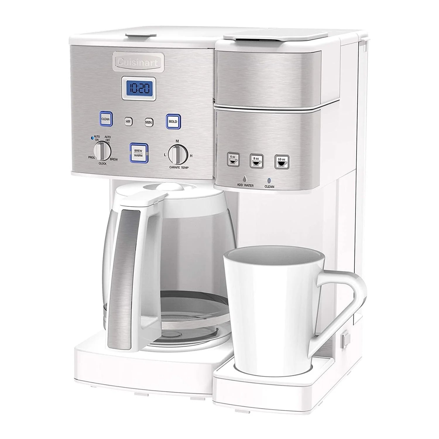 Cuisinart Coffee Center 12 Cup Coffeemaker and Single-Serve Brewer W466965