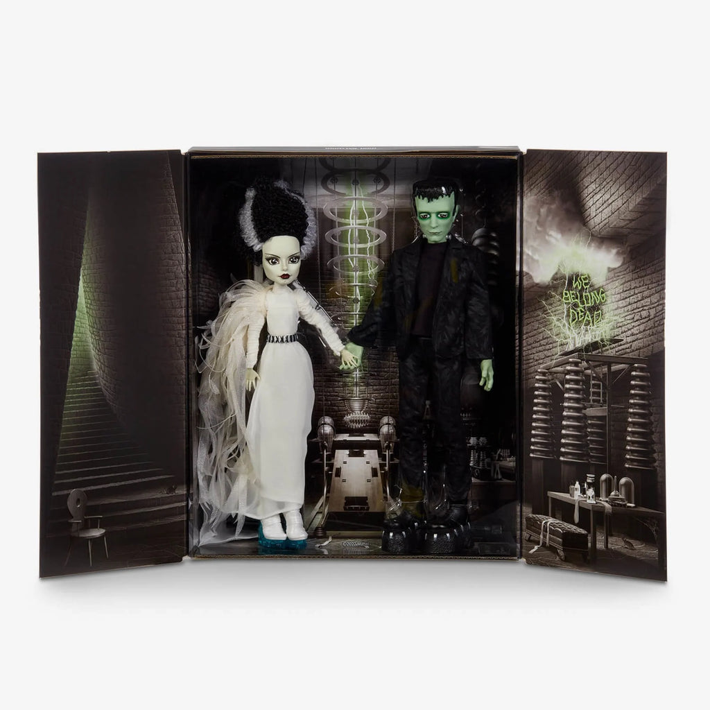 Frankenstein & Bride of Frankenstein Monster High Skullector Doll Set F803208