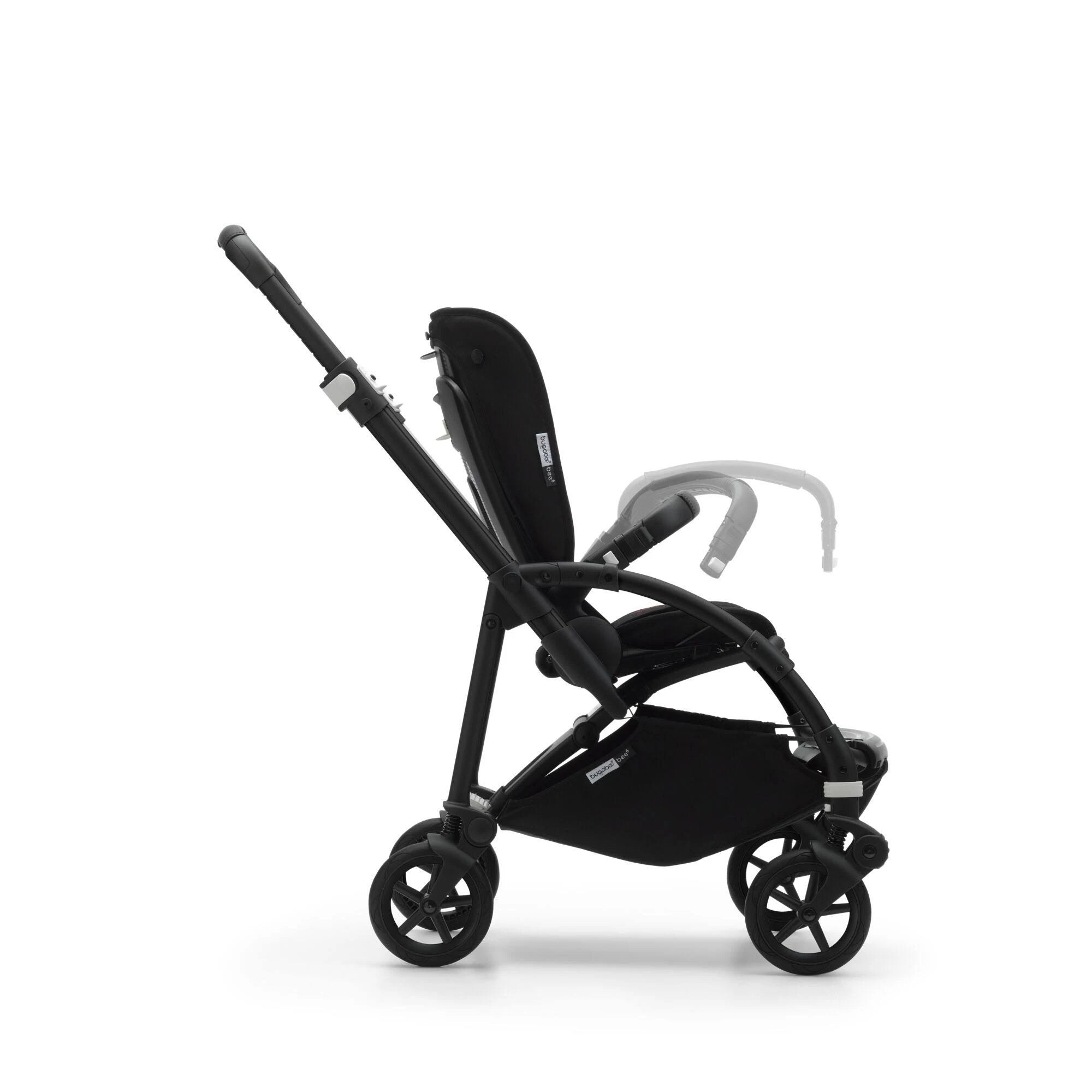 Bugaboo Bee6 Complete Stroller Aluminum Grey Soft Pink X881197