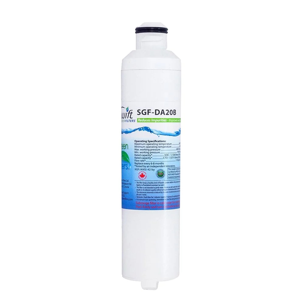 Swift Green Filters SGF-DA20B Replacement Water Filter for Samsung DA29-0020B (2 Pack) A911