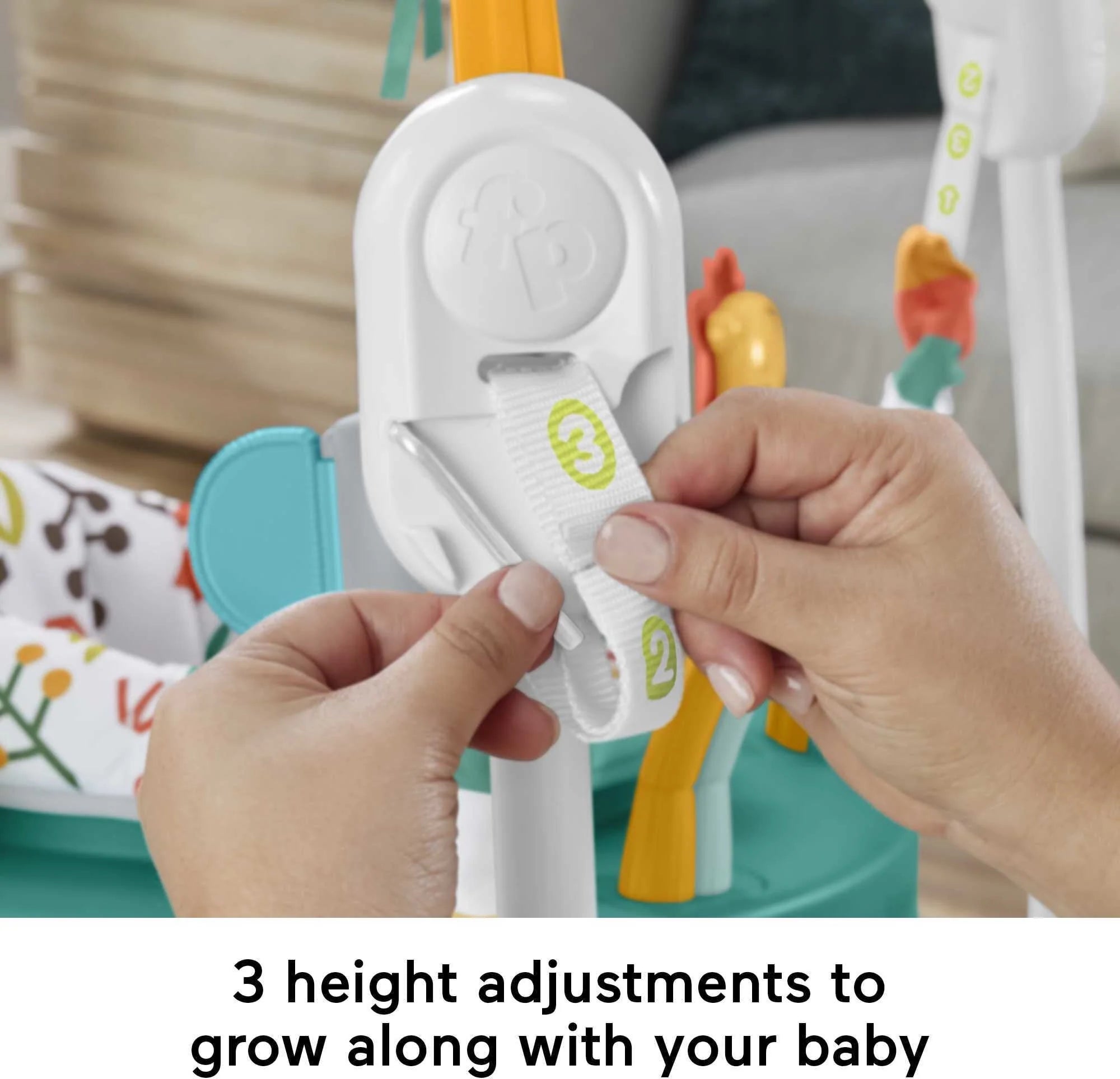 Fisher-Price Whimsical Forest Baby Bouncer Activity Center T950