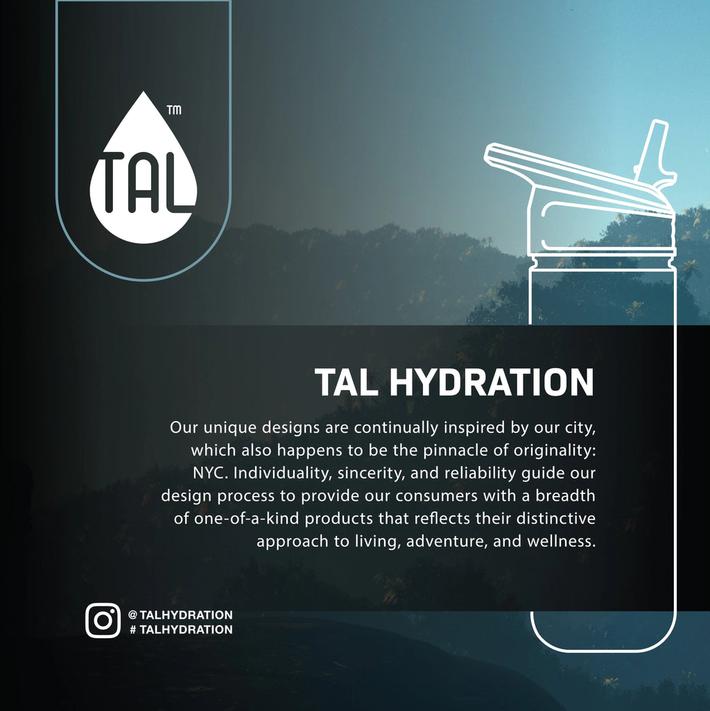 TAL Stainless Steel Ranger Water Bottle 26 oz, Black K660538