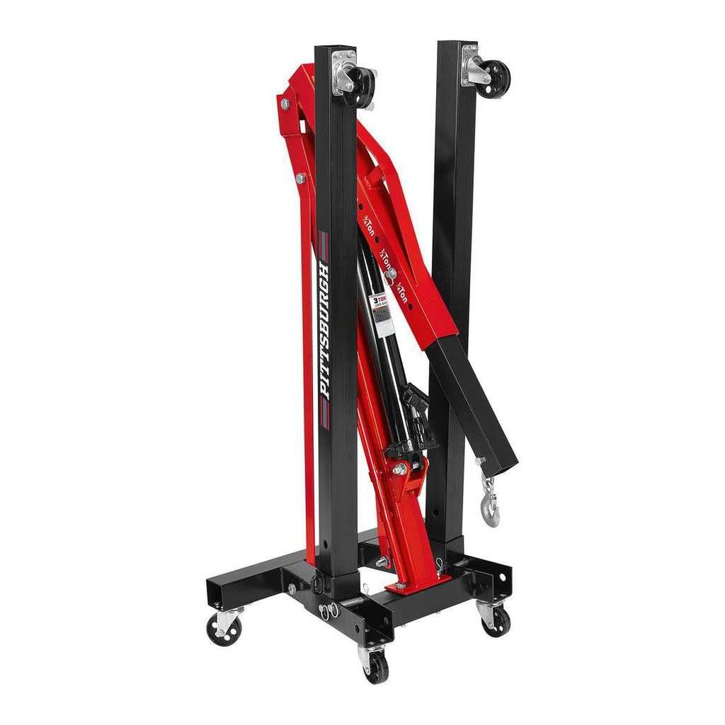 PITTSBURGH 1 Ton Capacity Foldable Shop Crane U3189
