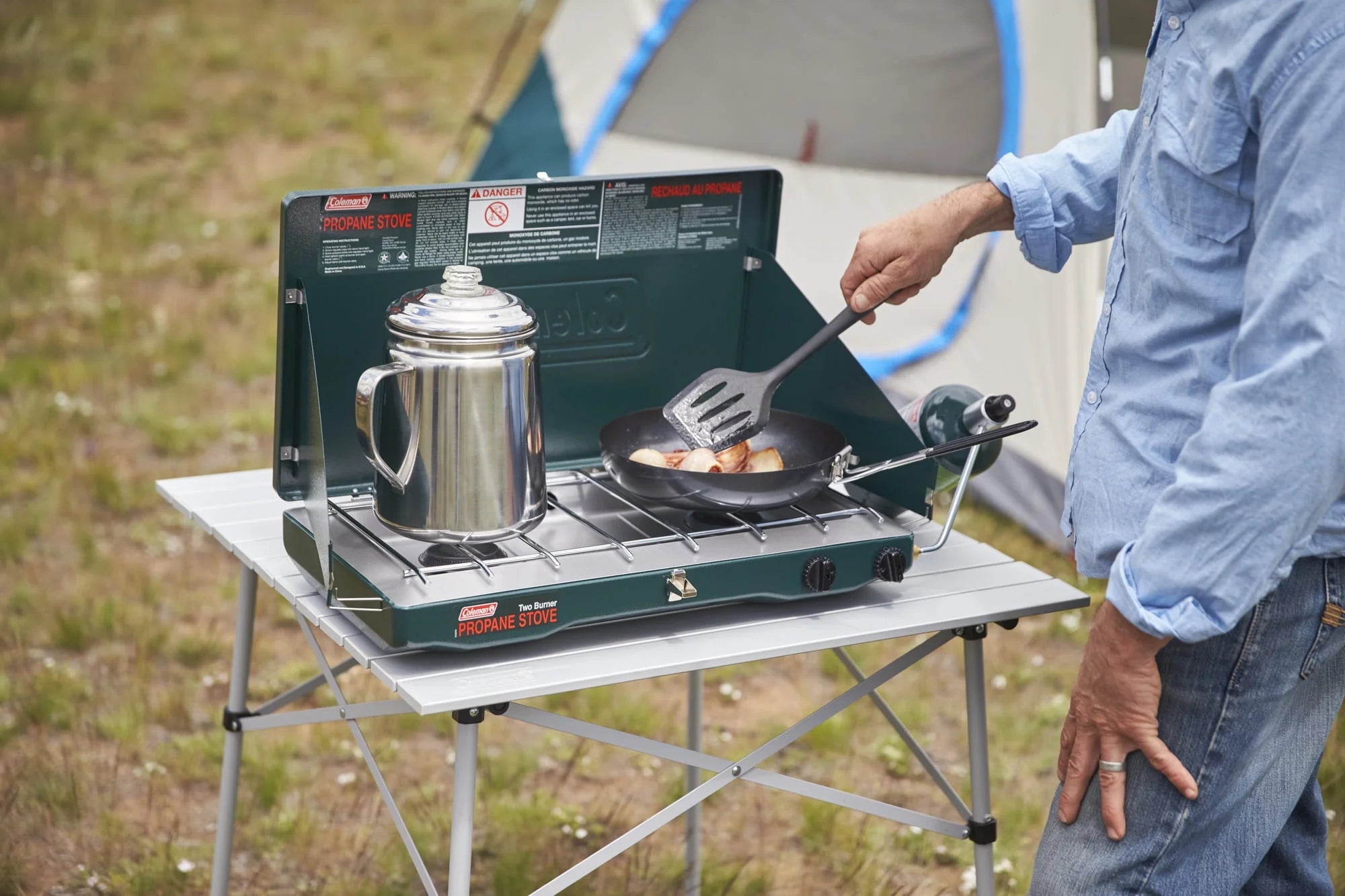 Coleman Matchlight 2-Burner Propane Stove G197711