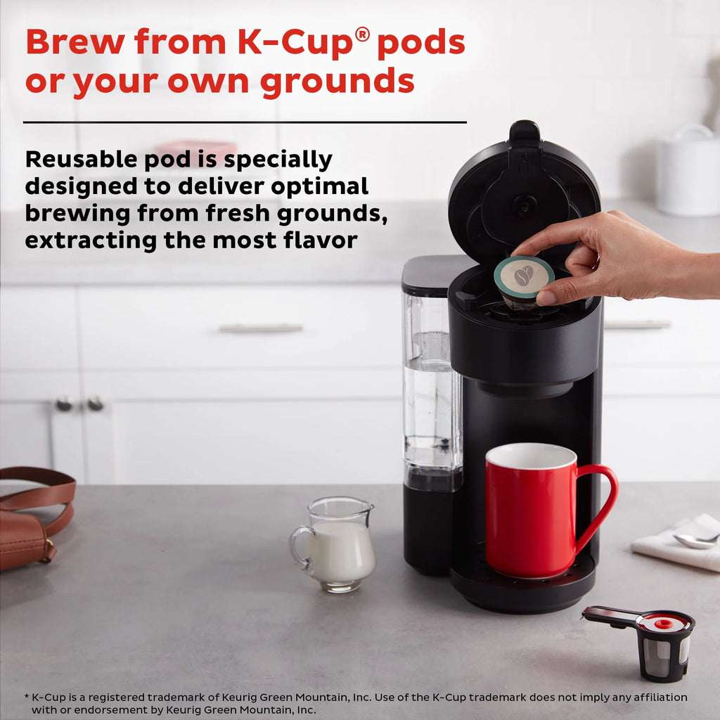 Instant Solo Café 2-in-1 Single Serve Coffee Maker, Black C46735