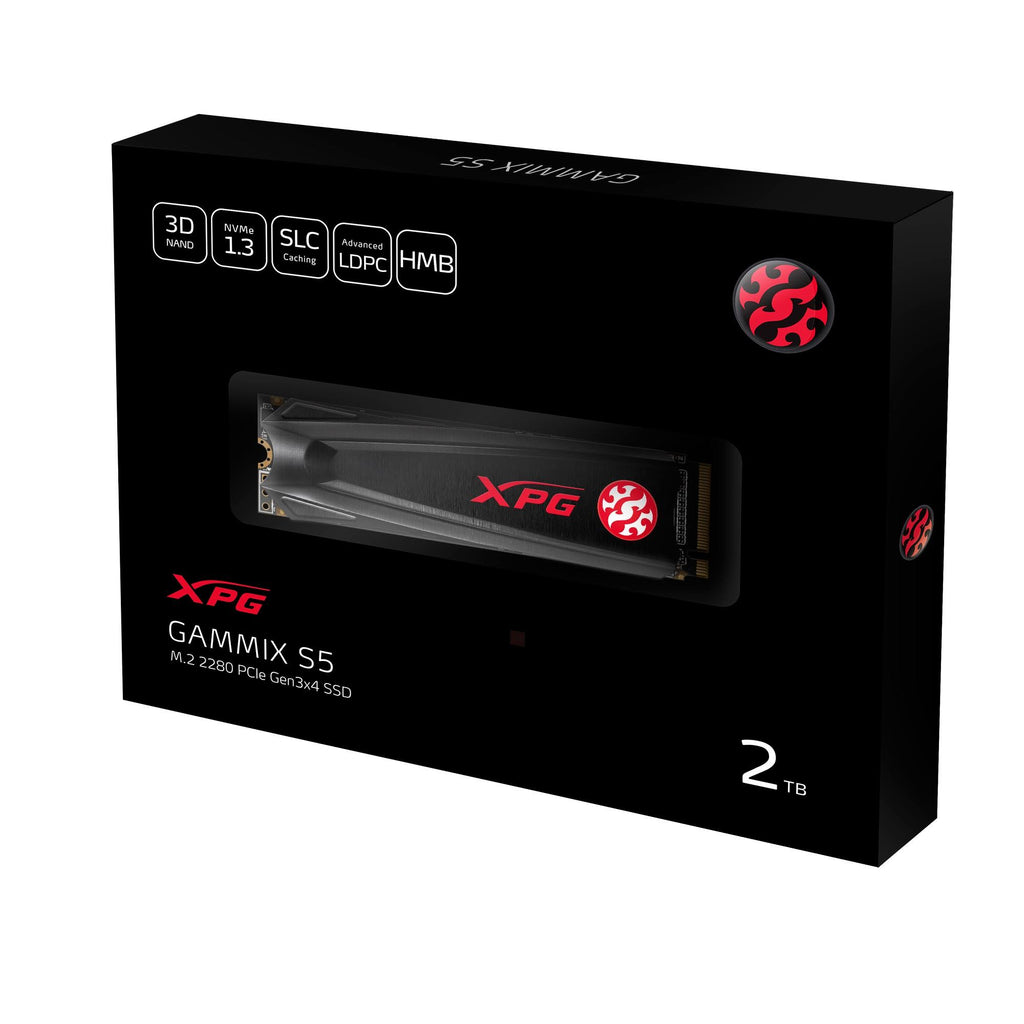 XPG GAMMIX S5 2TB M.2 NVMe Gen3 Internal SSD G91884