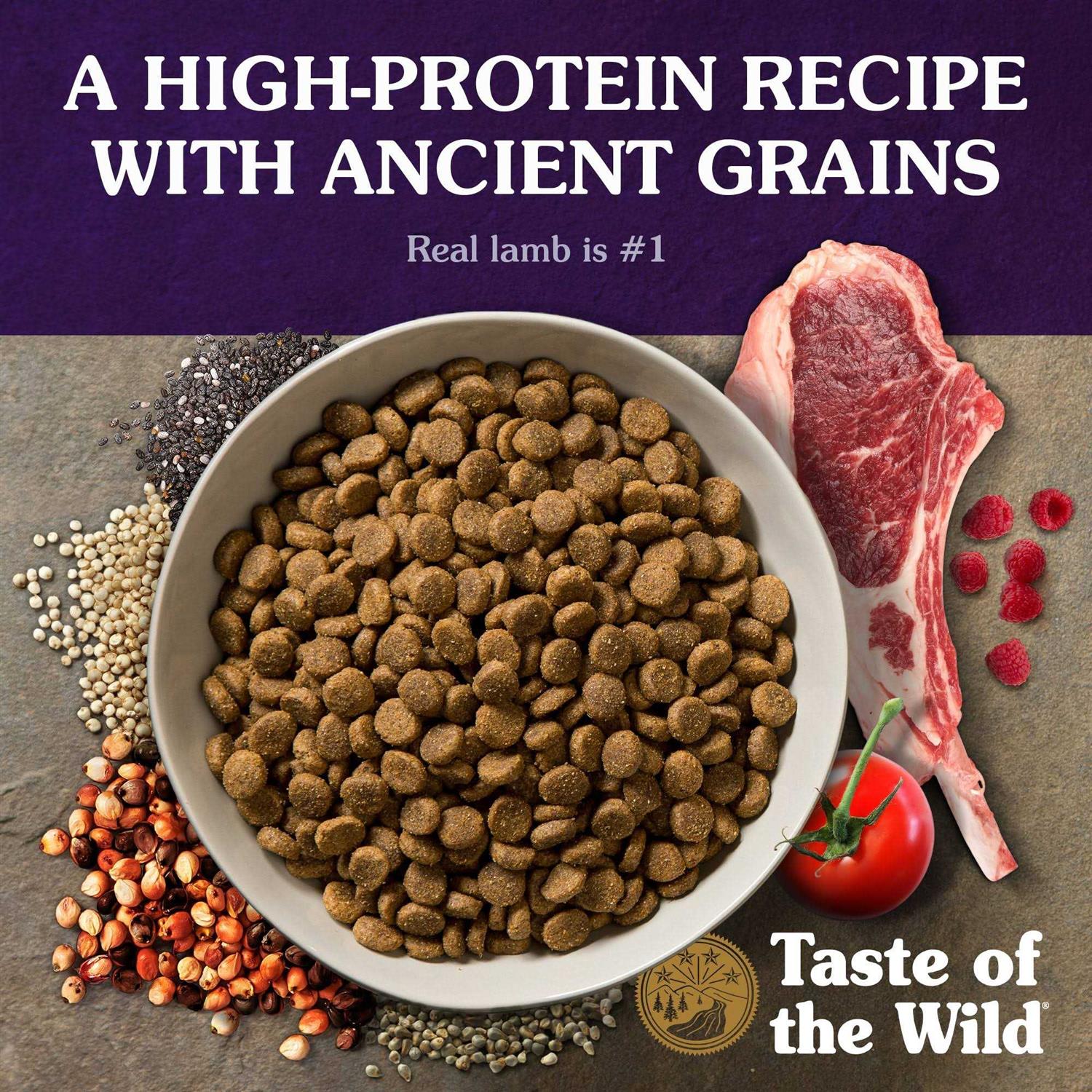 Taste of the Wild Ancient Mountain Roasted Lamb Dog Food K625