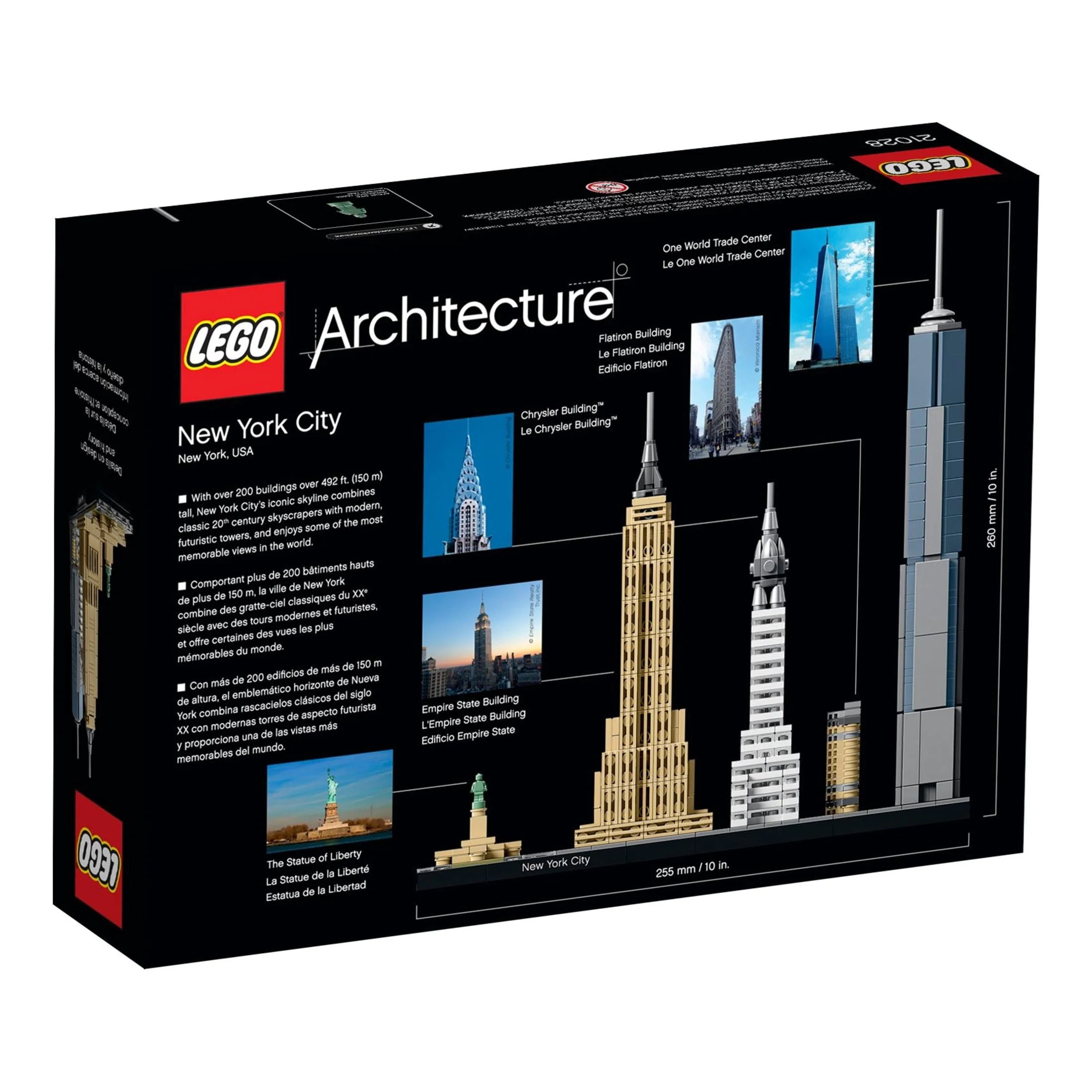 LEGO Architecture New York City Skyline 21028 Collectible Model Kit for Adults R91173