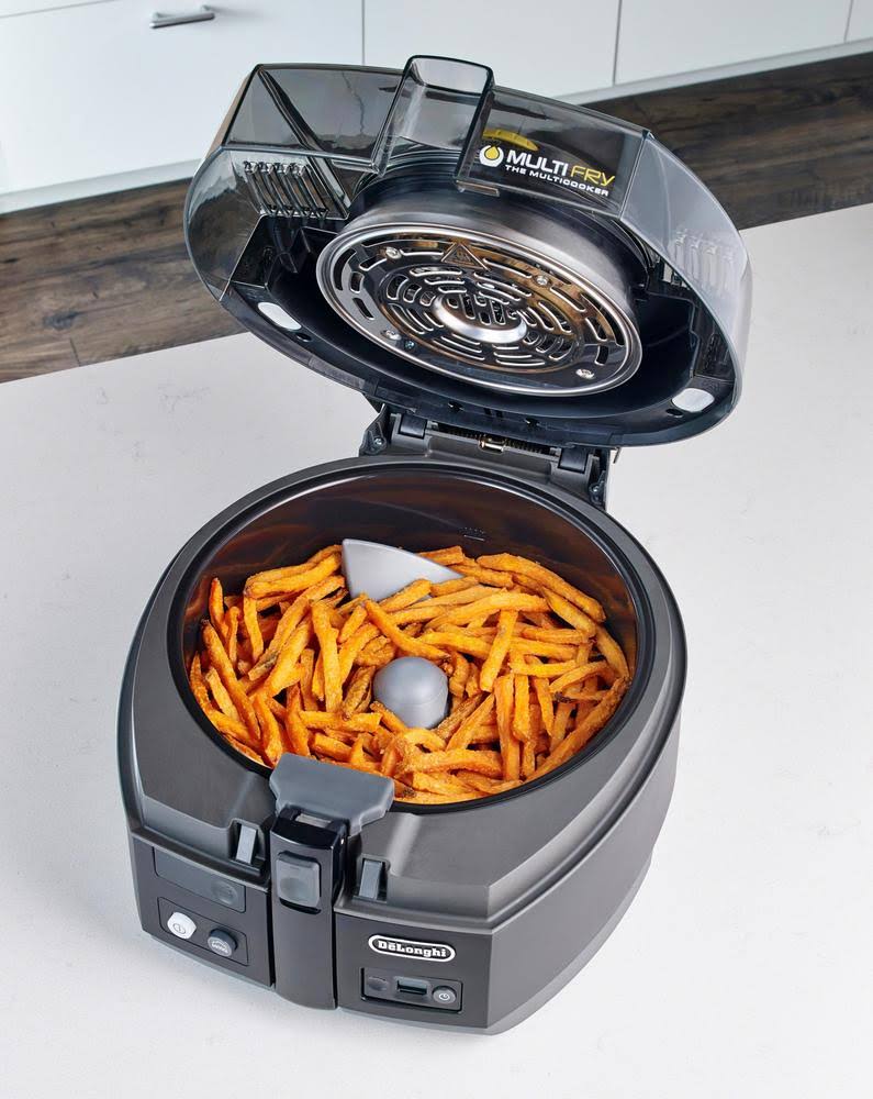 De'Longhi MultiFry Extra Air Fryer & Multi Cooker, Black U76344