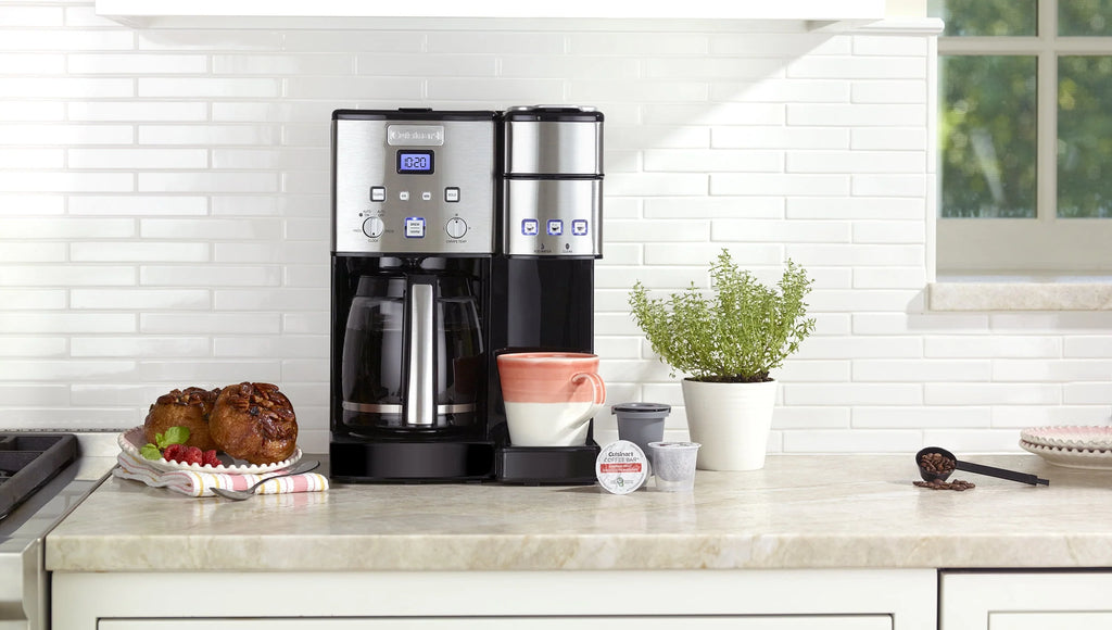 Cuisinart Coffee Center 12 Cup Coffeemaker and Single-Serve Brewer W466965