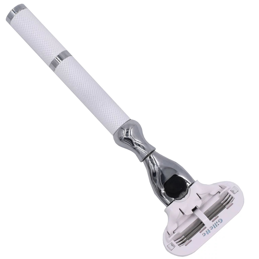 Parker Safety Deluxe Triple Blade Women’s Razor - 1 Gillette Venus Cartridge