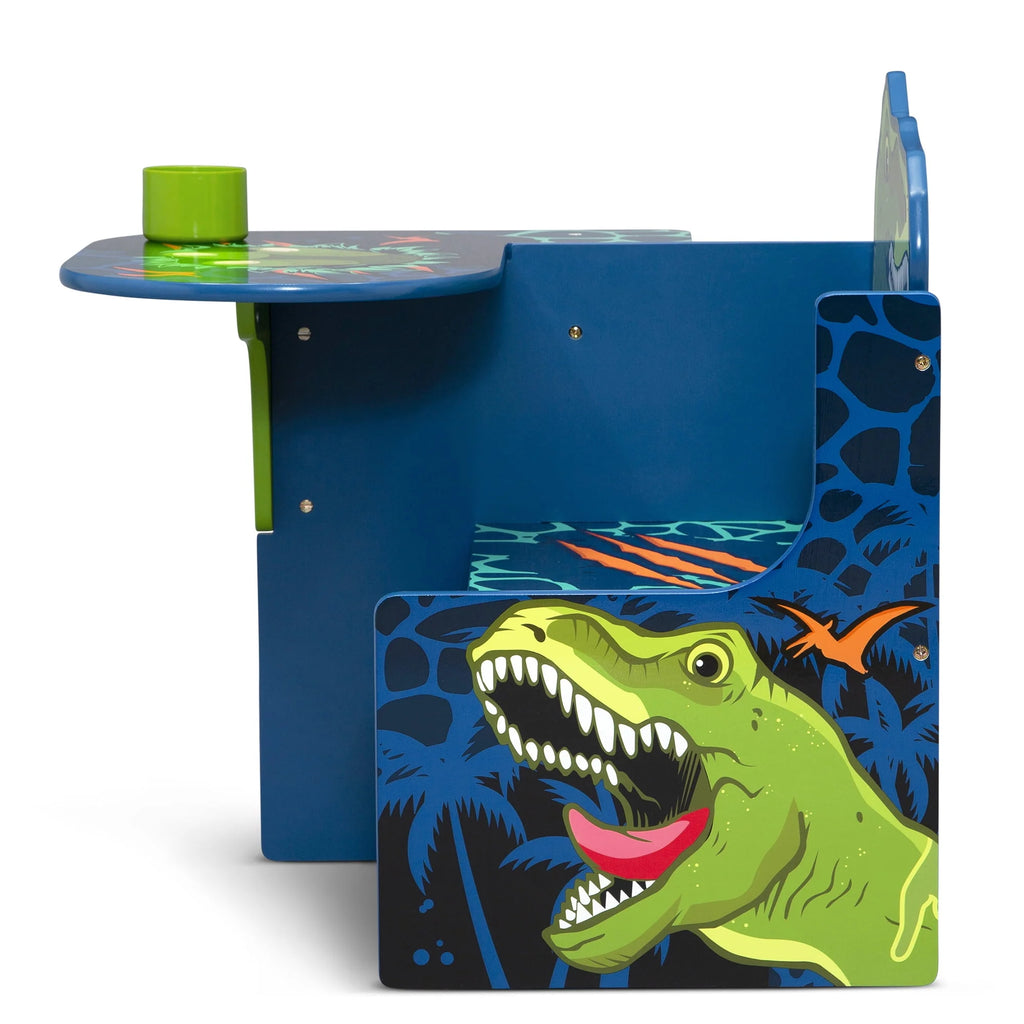 Delta Children Dinosaur Chair Desk with Storage Bin L3280