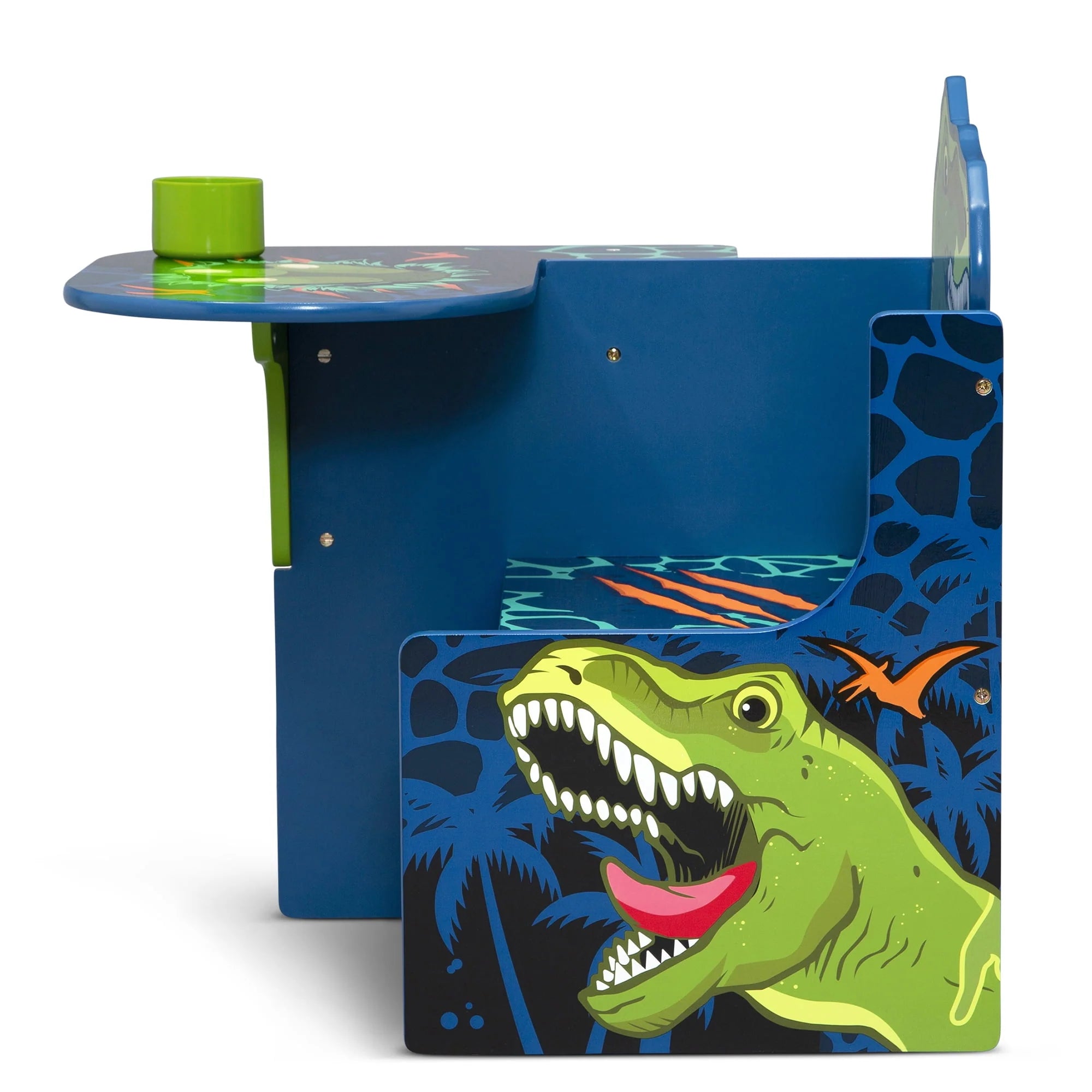 Delta Children Dinosaur Chair Desk with Storage Bin L3280