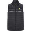 Scuderia Ferrari Men&s Padded Vest- Black/Red