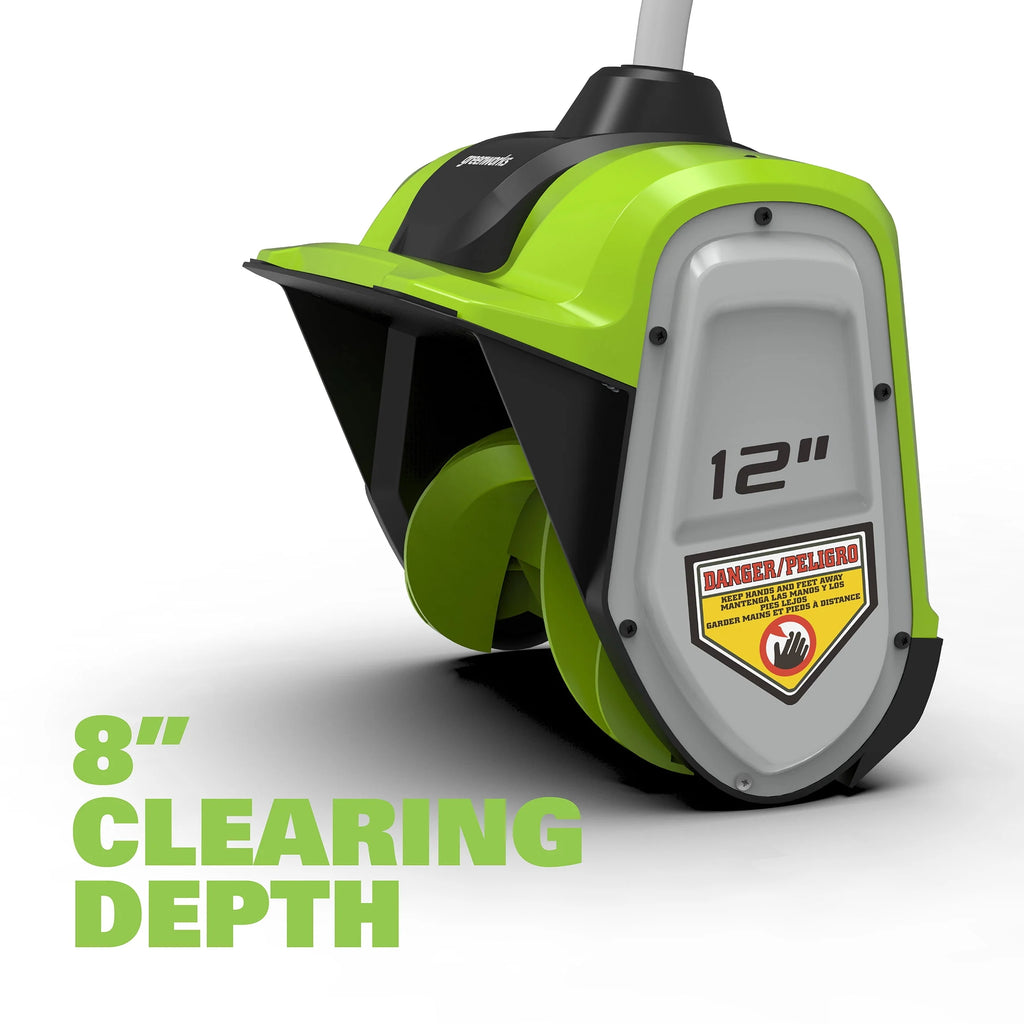 Greenworks 40V Single-Stage Battery Snow Blower P571