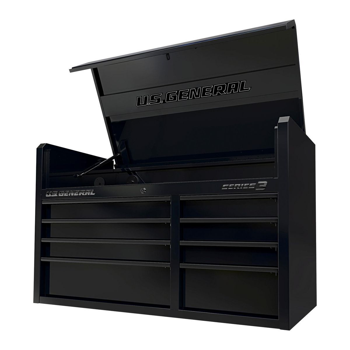 U.S. GENERAL 42 in. x 22 in. Top Chest, Series 3, Black