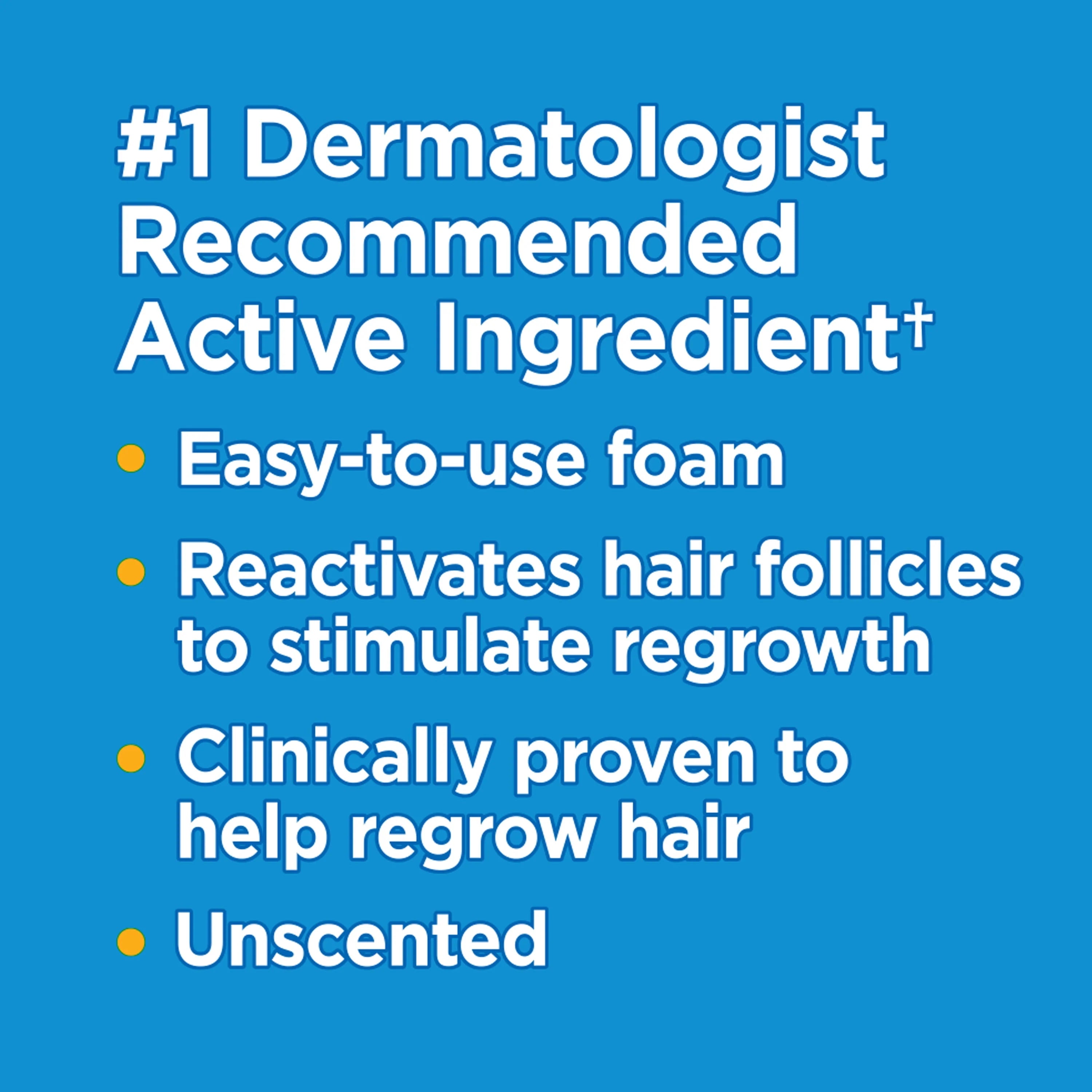Equate Hair Regrowth Treatment Minoxidil Topical Aerosol 5% Foam, 3-Month Supply V8679