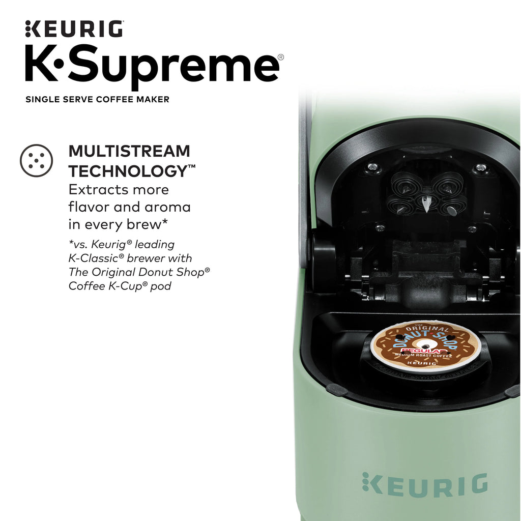 Keurig K-Supreme Single-Serve K-Cup Pod Coffee Maker, Black M388