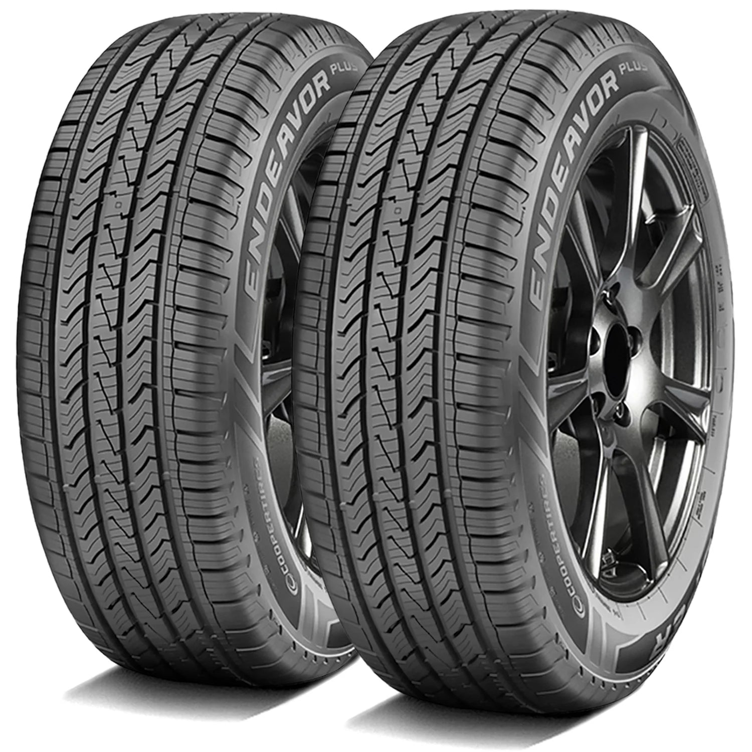 Pair of 2 (TWO) Cooper Endeavor Plus 225/65R17 102H AS A/S All Season Tires Fits: 2018-23 Chevrolet Equinox LT. 2015-17 Subaru Outback 3.6R Touring