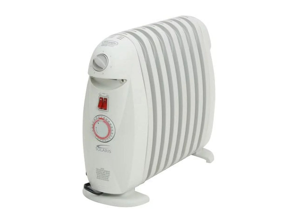 DeLonghi TRN0812T 1,200 Watt Portable Oil-Filled Radiator Heater with Timer