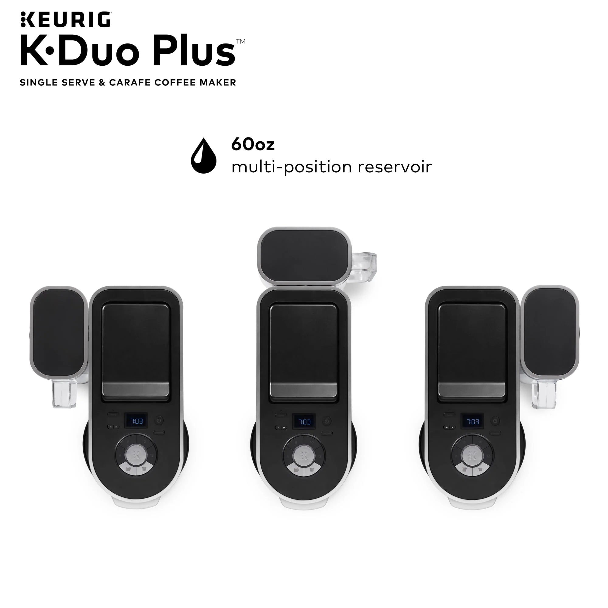 Keurig K-Duo Plus Single Serve & Carafe Coffee Maker F4389