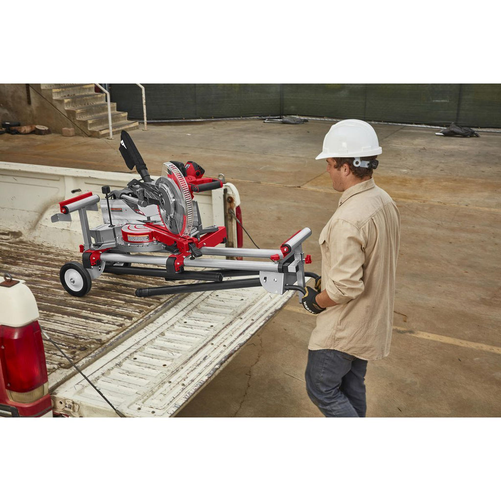 BAUER 400 lb. Mobile Folding Miter Saw Stand L974