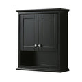 Wyndham Collection WCS2020WCDE Deborah Wall-Mounted Storage Cabinet in Dark Espresso