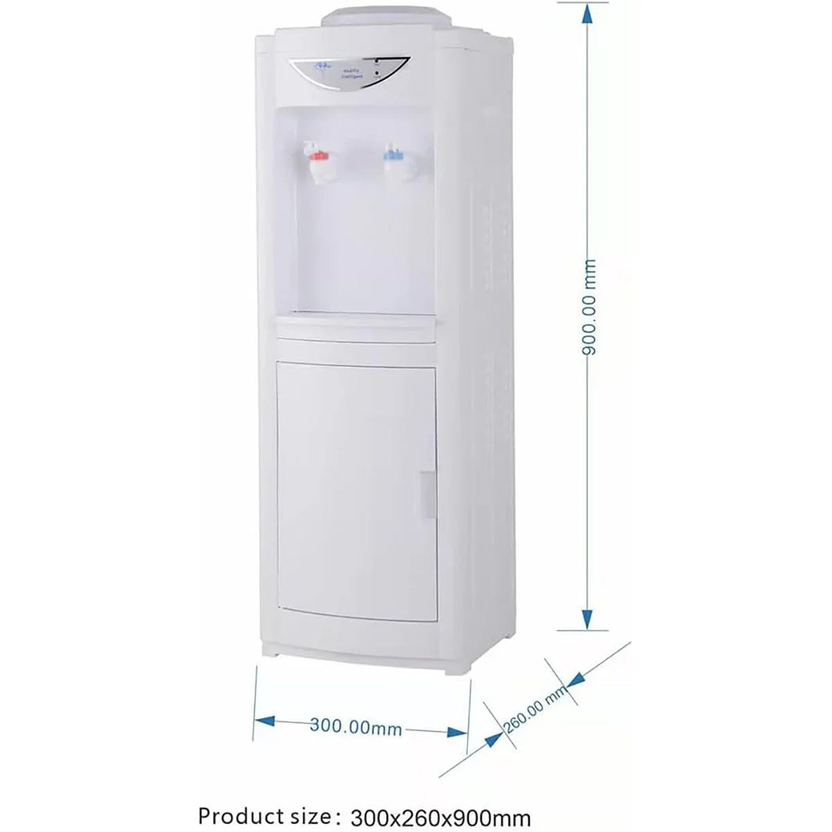 Hot & Cool Top Loading Water Cooler Dispenser with Child Safety Lock B155