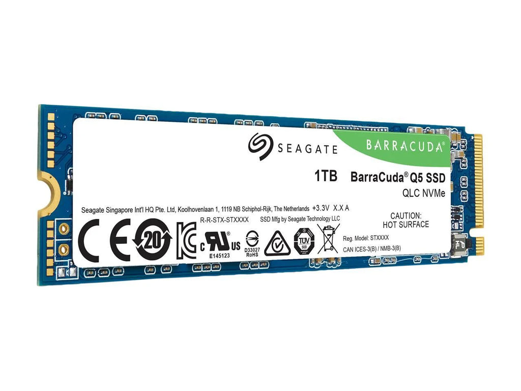 Seagate BarraCuda Q5 M.2 2280 1TB PCIe Gen3 x4 NVMe Internal Solid State Drive E932