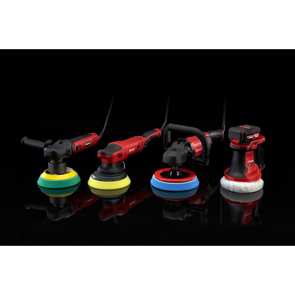 BAUER 12 Amp 7 in. Variable-Speed Rotary Polisher/Sander Z764613