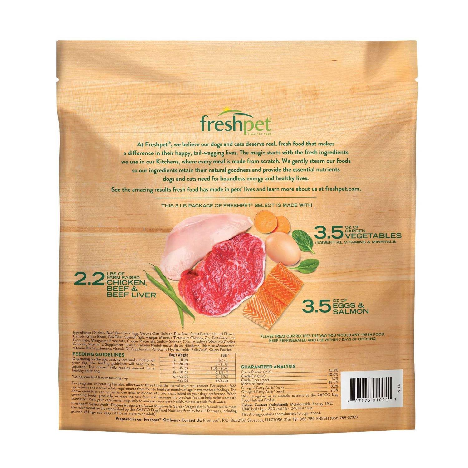 Freshpet Multi-Protein Dog Food P16081