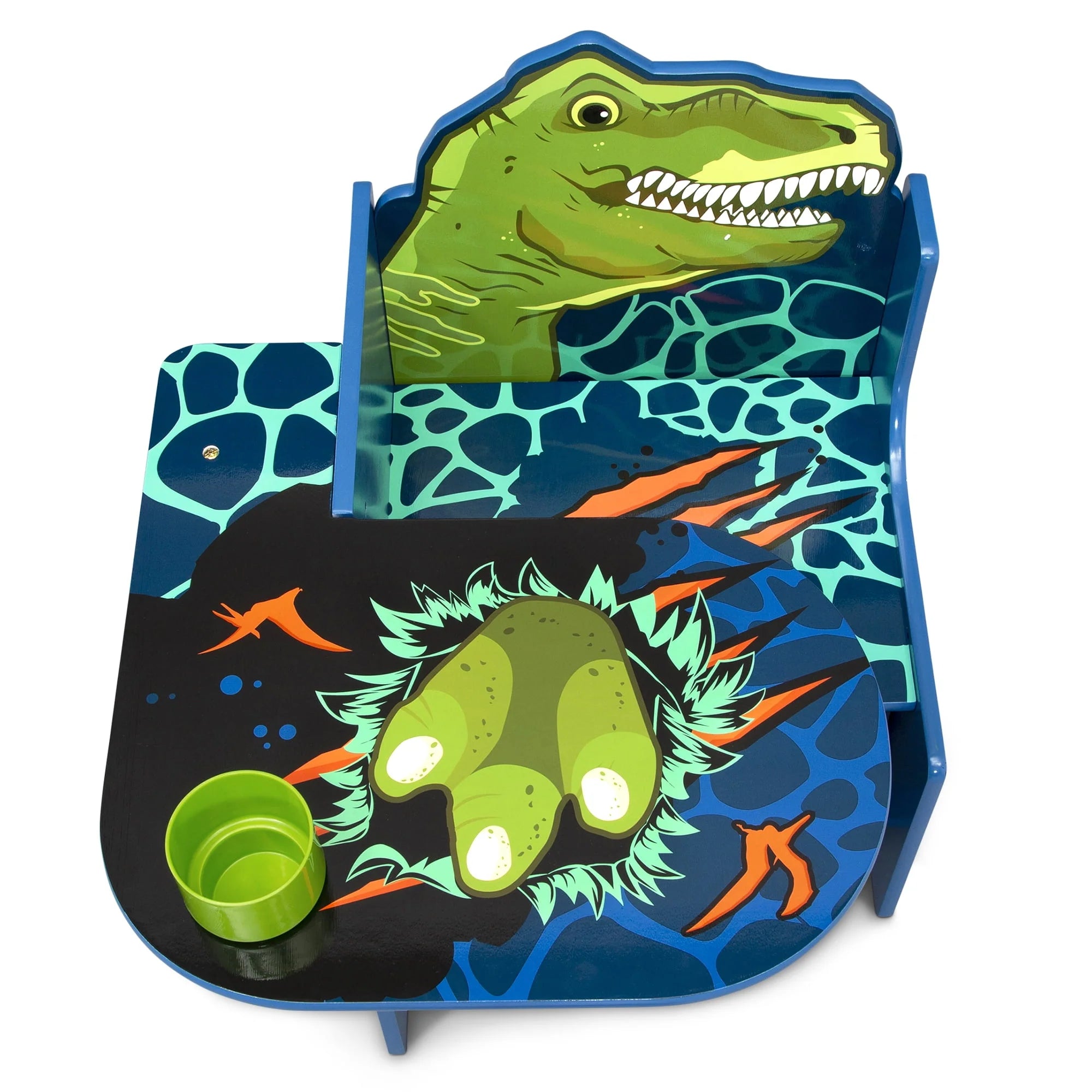 Delta Children Dinosaur Chair Desk with Storage Bin L3280