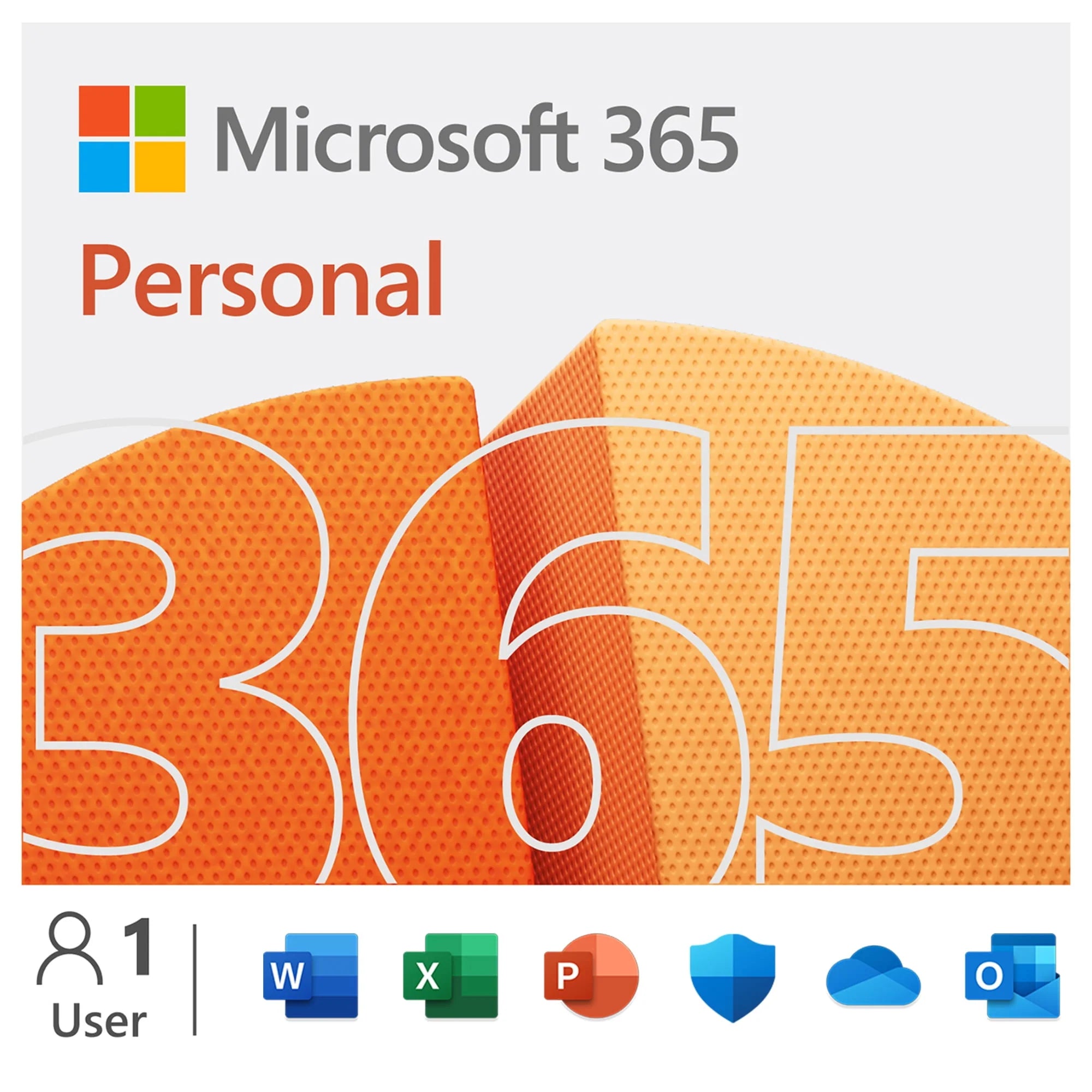 Microsoft 365 Personal | 12-Month Subscription, 1 person | Premium Office apps | 1TB OneDrive cloud storage | PC/Mac Download