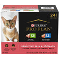 Purina Pro Plan Sensitive Skin & Stomach Wet Cat Food Variety Pack