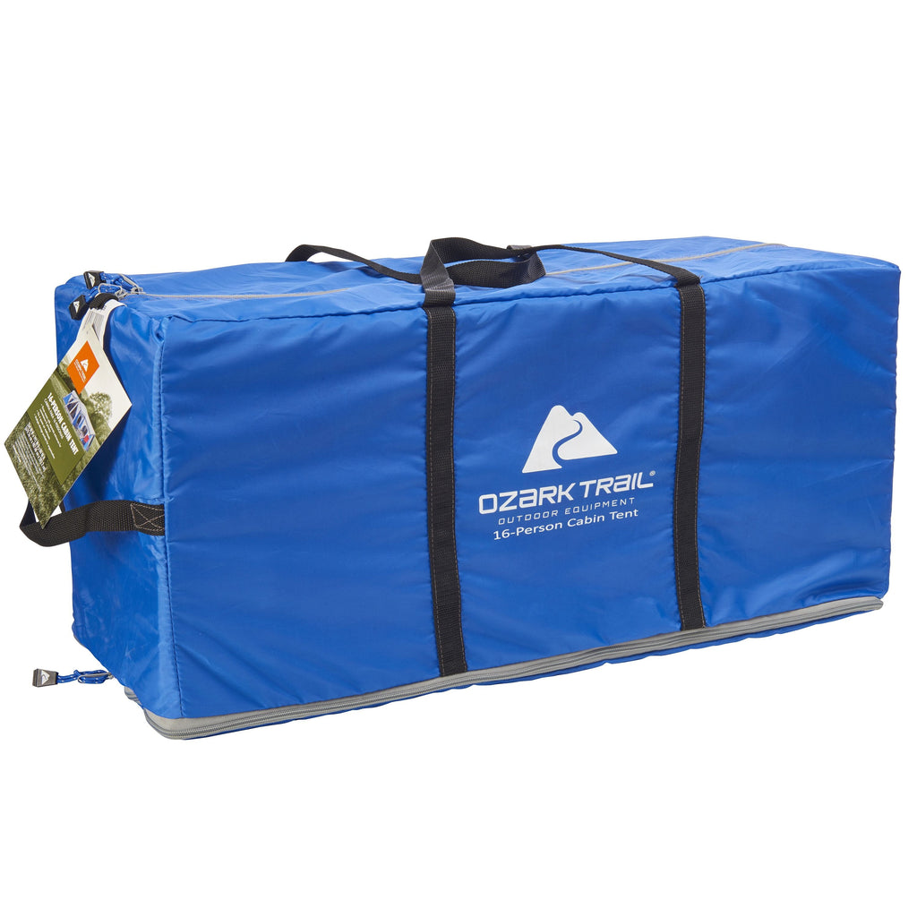 Ozark Trail 16-Person 3-Room Family Cabin Tent with 3 Entrances B5098