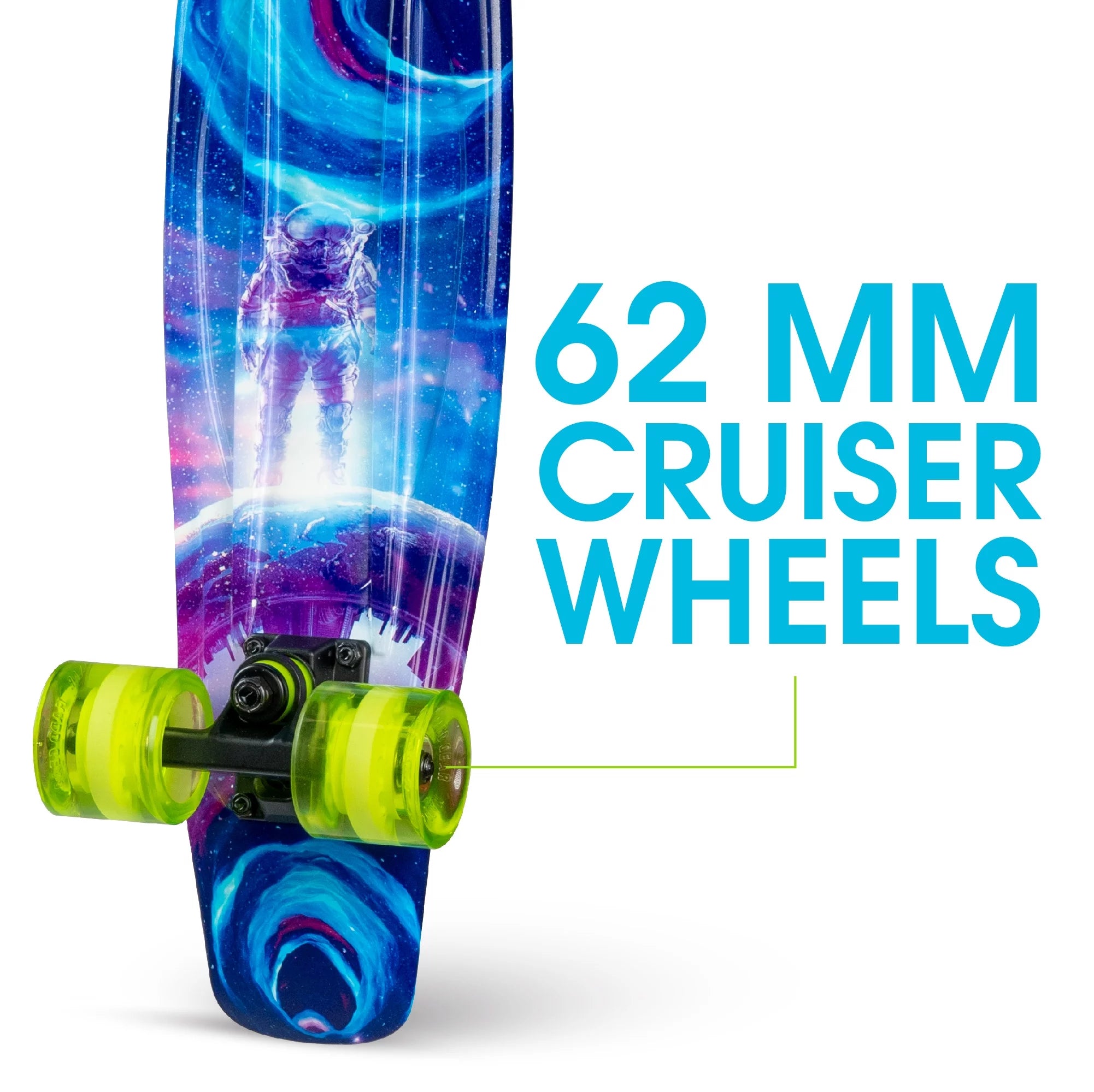 Madd Gear 22" Retro Mini Cruiser Skateboard L2754