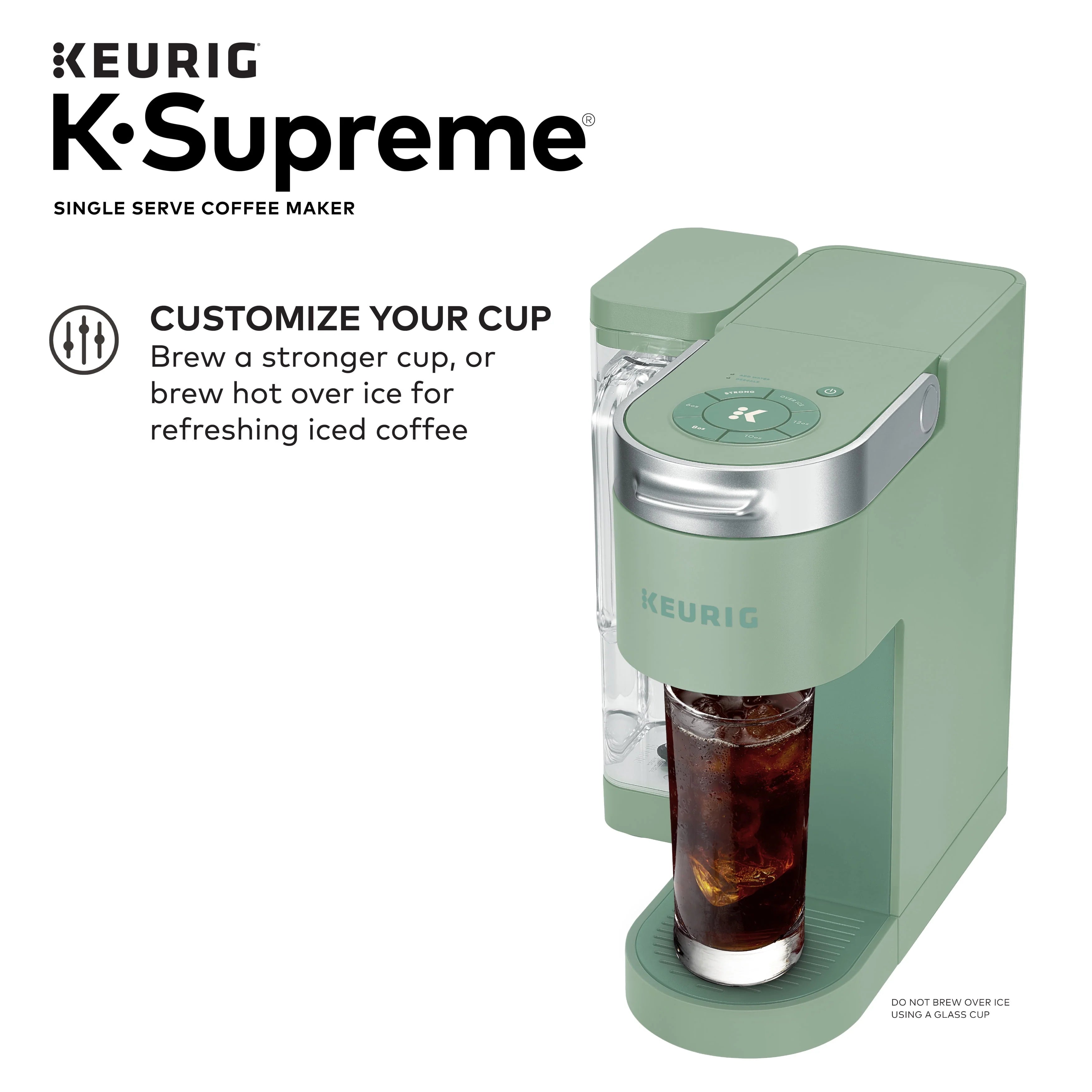 Keurig K-Supreme Single-Serve K-Cup Pod Coffee Maker, Black M388
