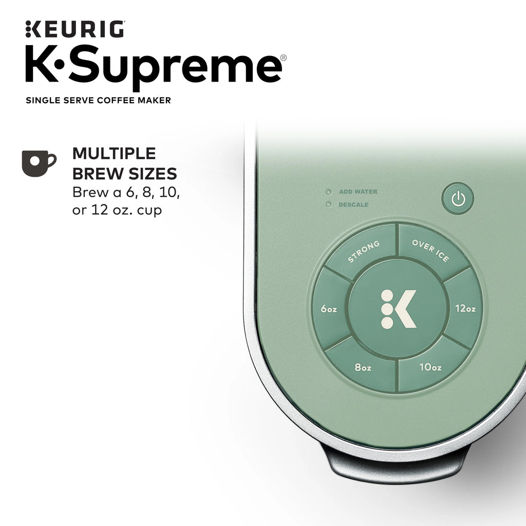Keurig K-Supreme Single-Serve K-Cup Pod Coffee Maker, Black M388