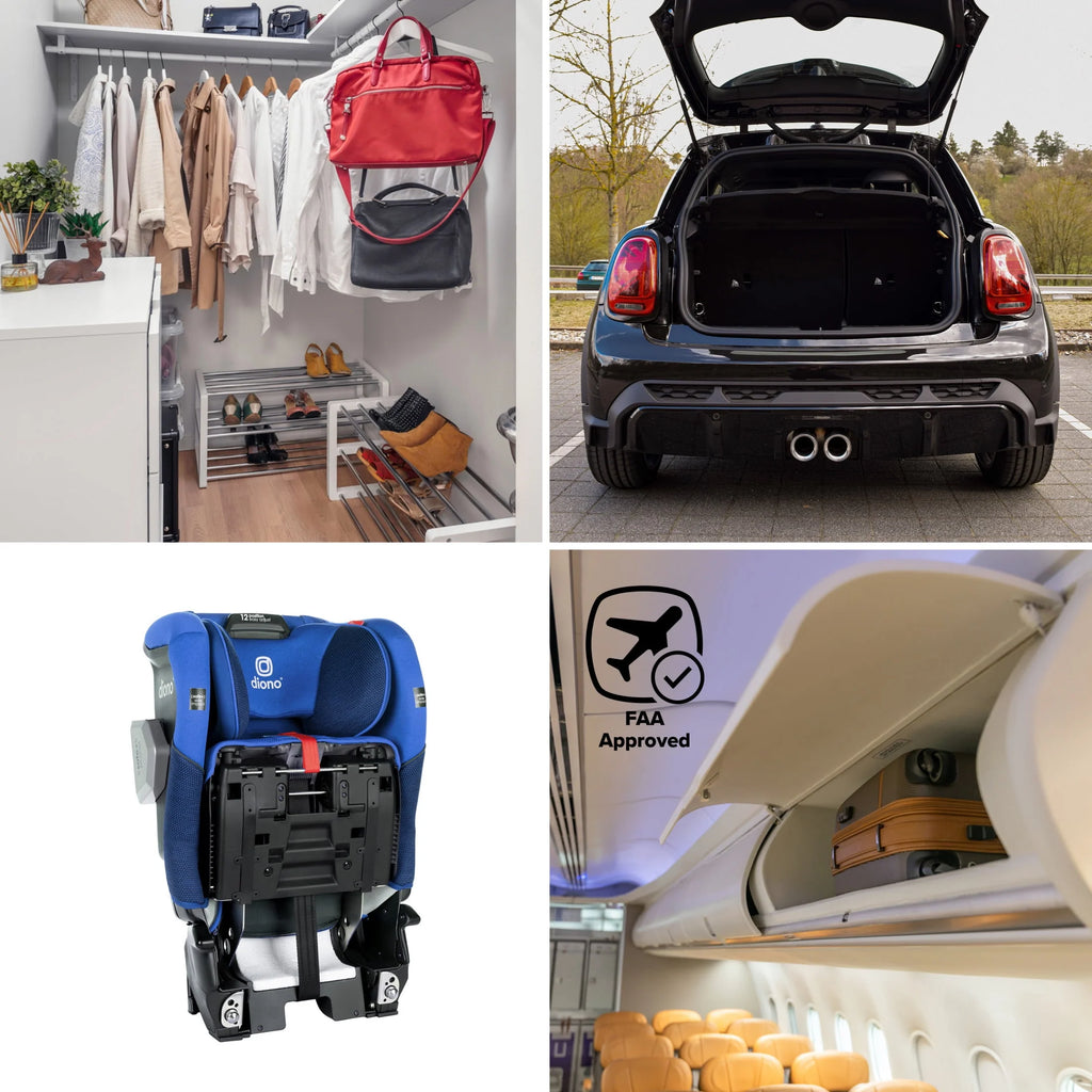 Diono Radian 3QXT SafePlus All-in-One Convertible Car Seat, Red B871