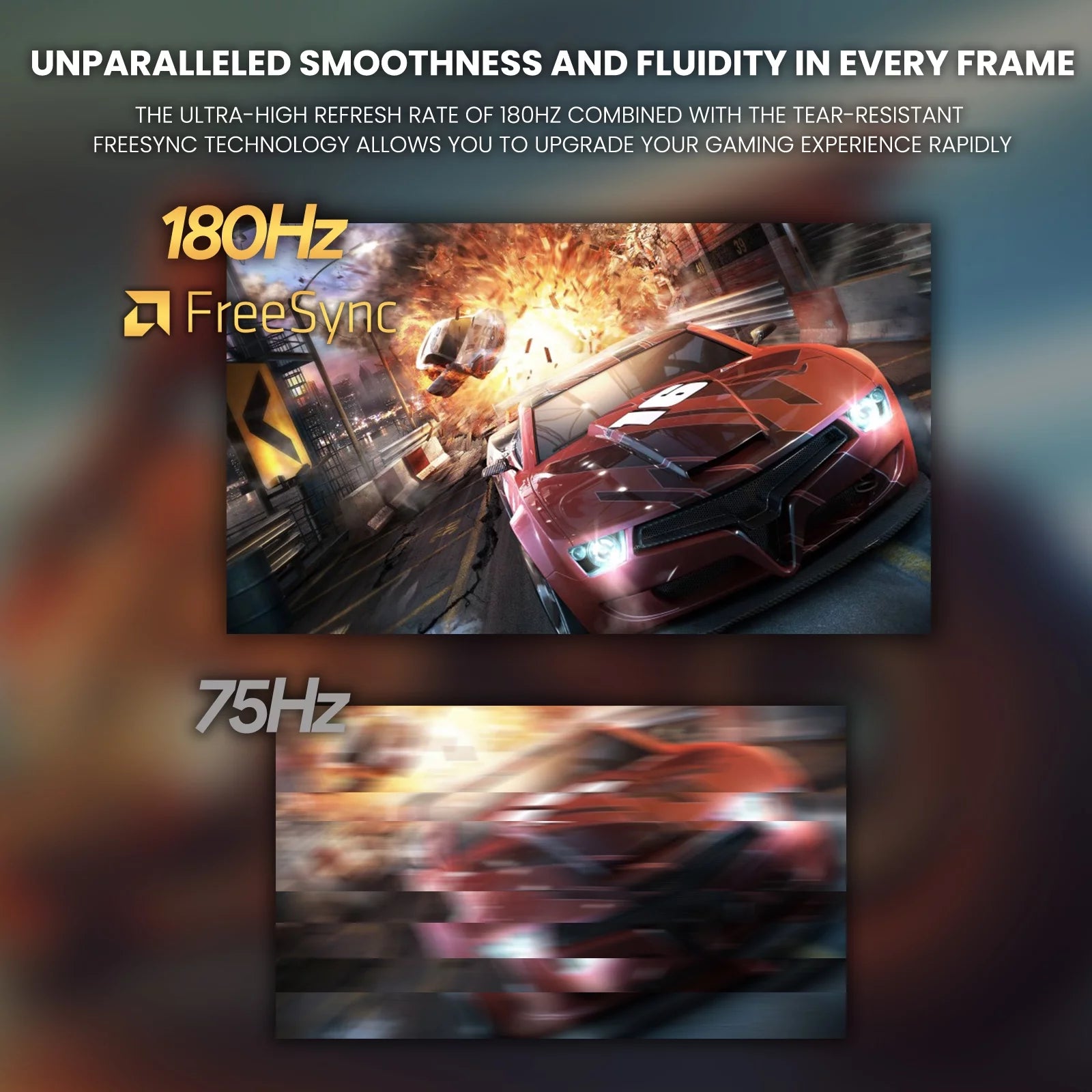 CRUA 27" 165Hz Curved Gaming Monitor FHD 1080P FreeSync 1800R J194430