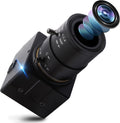 ALPCAM Ultra HD 4K Webcam 2160P USB Camera 10X Manual Optical Zoom Camera with IMX415 Sensor,5-50mm Varifocal Lens Web Camera,Plug and Play Video Conference Camera for Desktop/Laptop PC Windows Linux