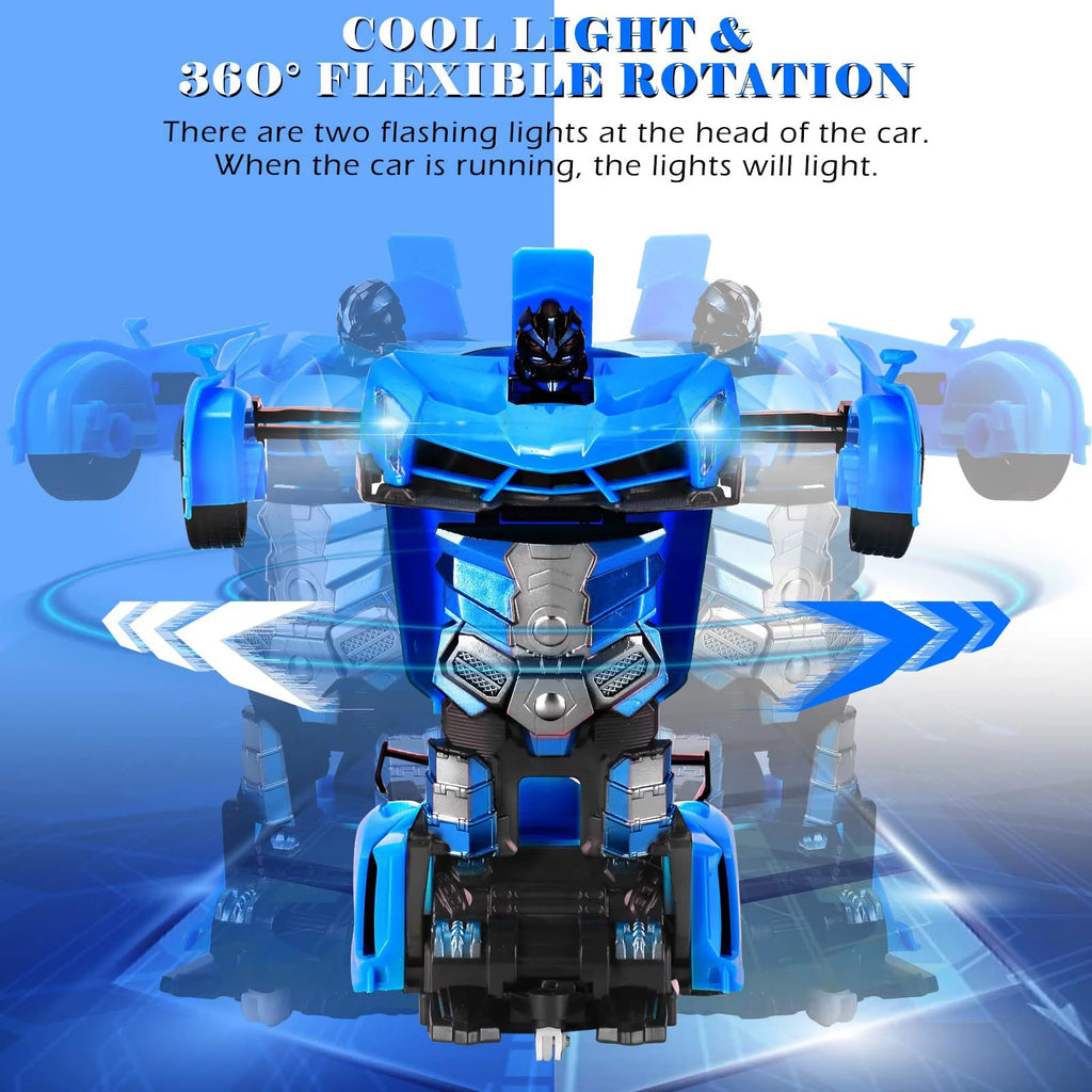 2-in-1 Transform Robot RC Car for Kids, 360° Rotation, 2.4Ghz, Gift for Boys Girls Age 3+ U57492