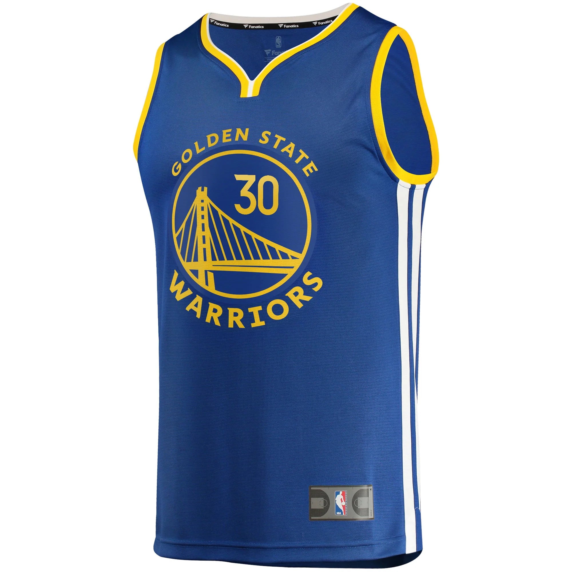 Men's Stephen Curry Golden State Warriors Fast Break Replica Jersey B259