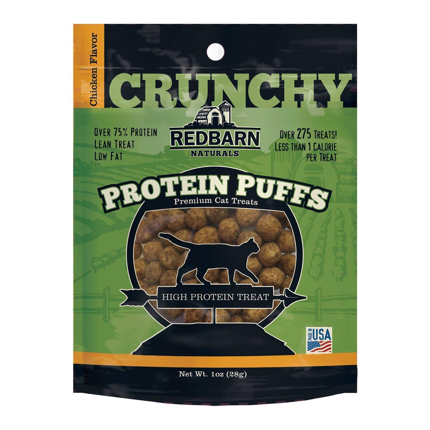 Redbarn Protein Puffs Cat Treats V3125