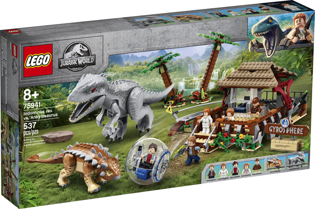 LEGO Jurassic World Indominus rex vs. Ankylosaurus Building Kit E3190