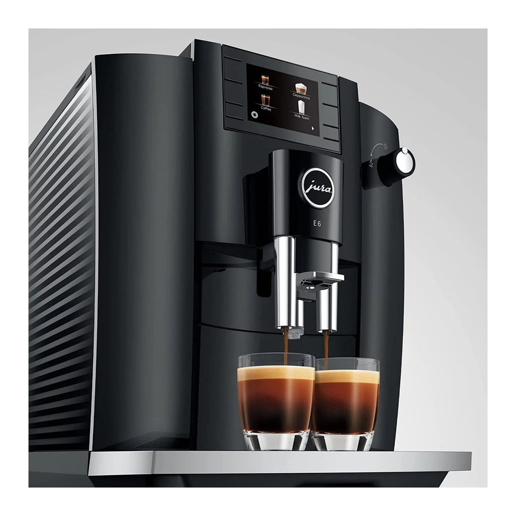Jura 15559 E6 Automatic Espresso Machine, Piano White T131