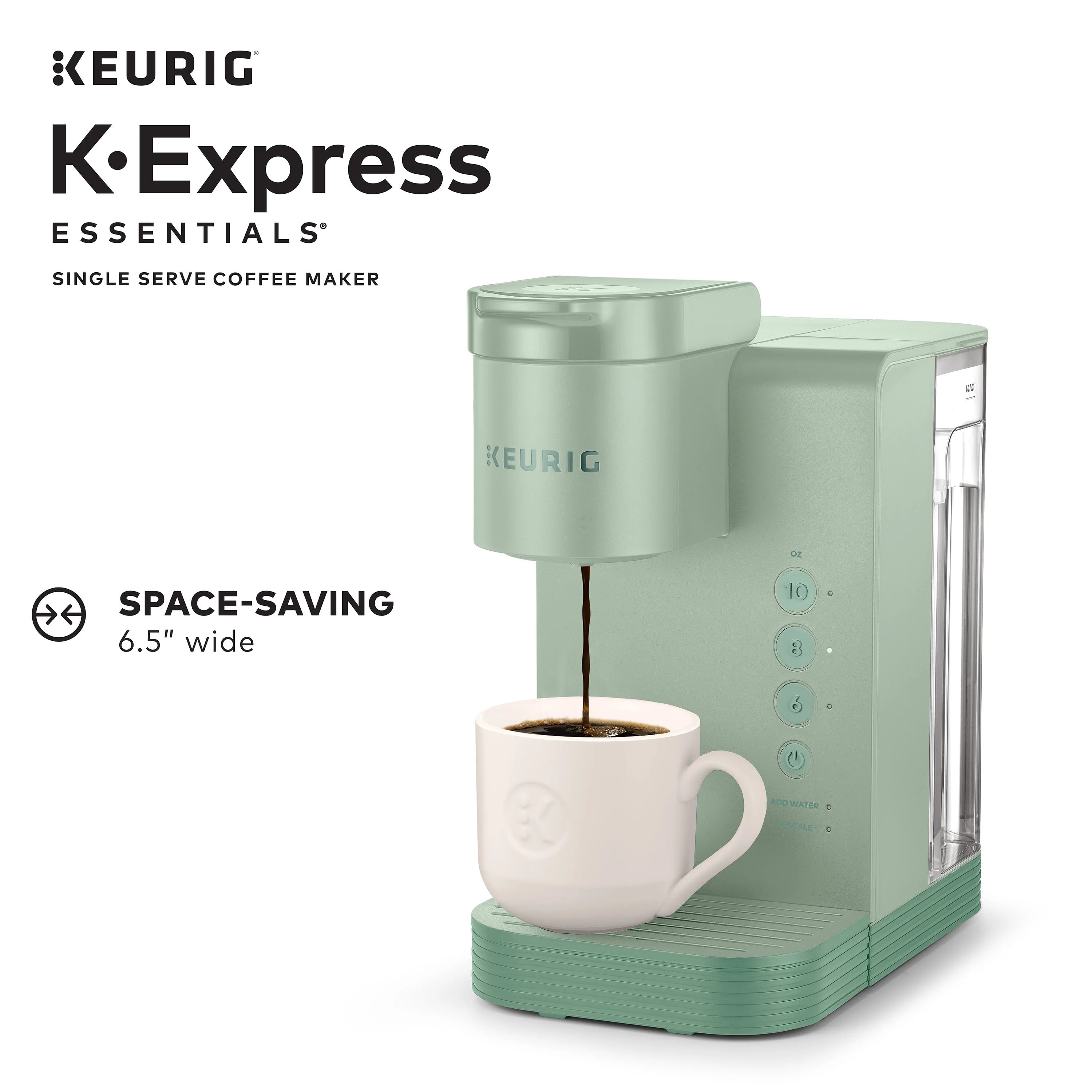Keurig K-Express Essentials Single Serve K-Cup Pod Coffee Maker, Black L838940