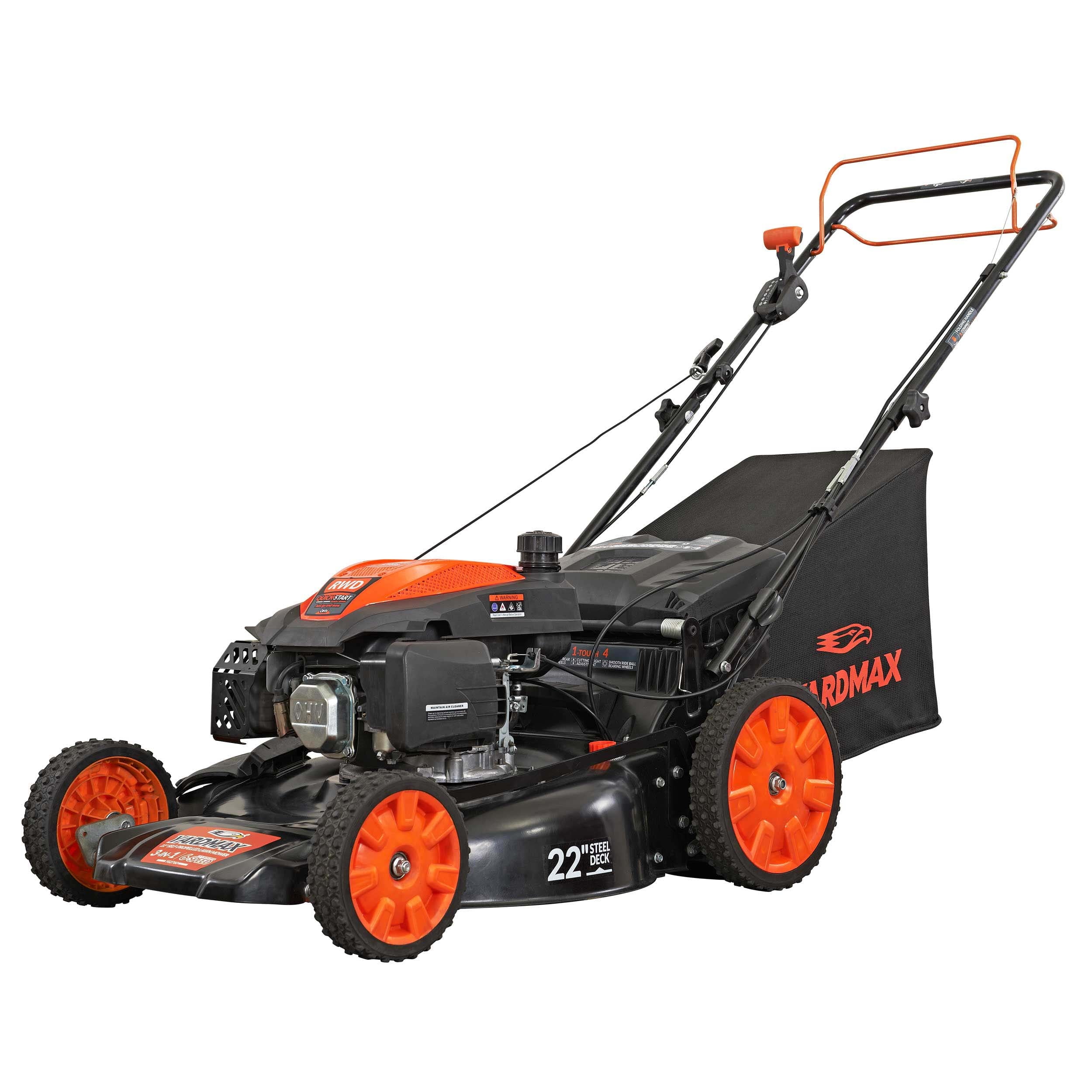 Yard Max 22 in. 201cc Self Propelled Gas Lawn Mower B7308