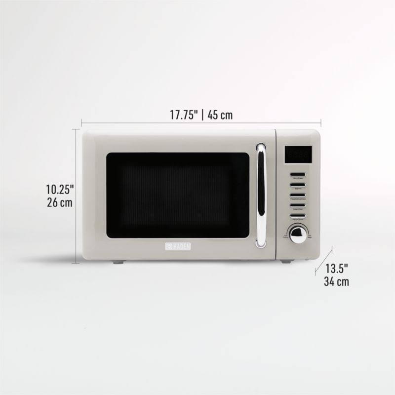 Haden Modern 0.7 Cu Ft Microwave in Putty Beige T1959