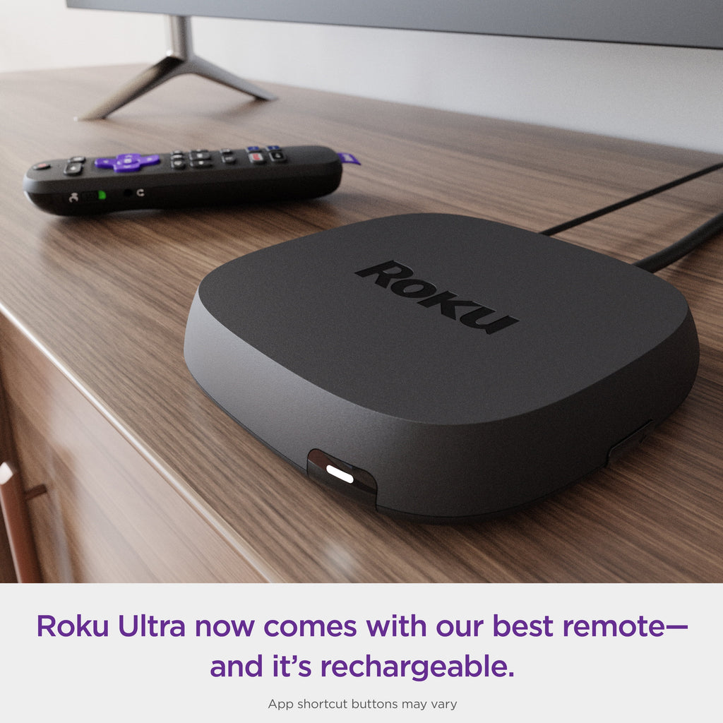 Roku Ultra 4K HDR Dolby Vision Streaming Device with Voice Remote Pro C4342